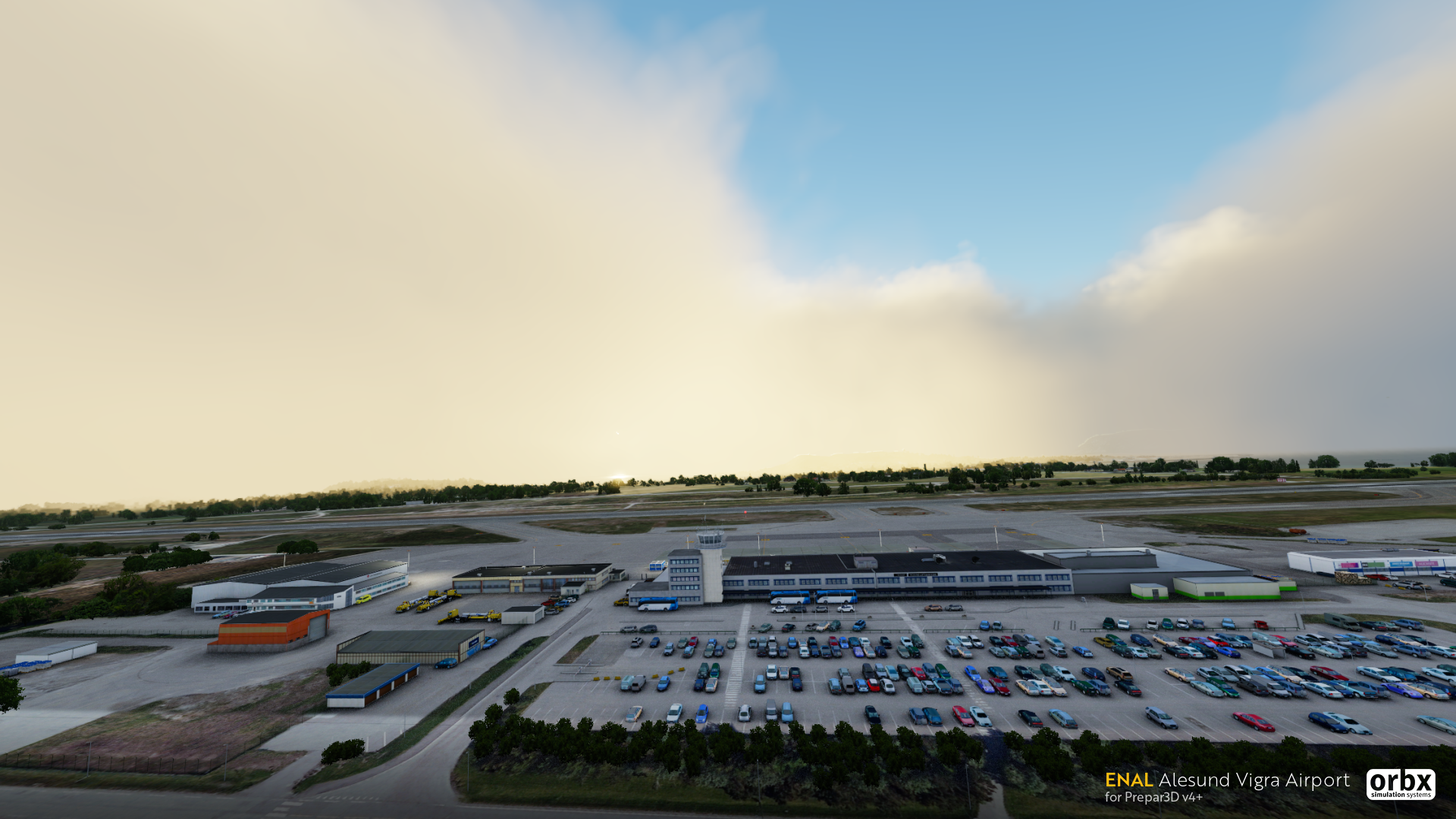 Ålesund Vigra Airport P3D v5. Orbx Preview Announcements, Screenshots