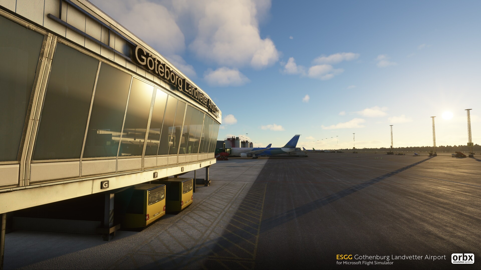 Esgg Gothenburg Landvetter For Msfs My Final Shots Orbx Preview Announcements Screenshots