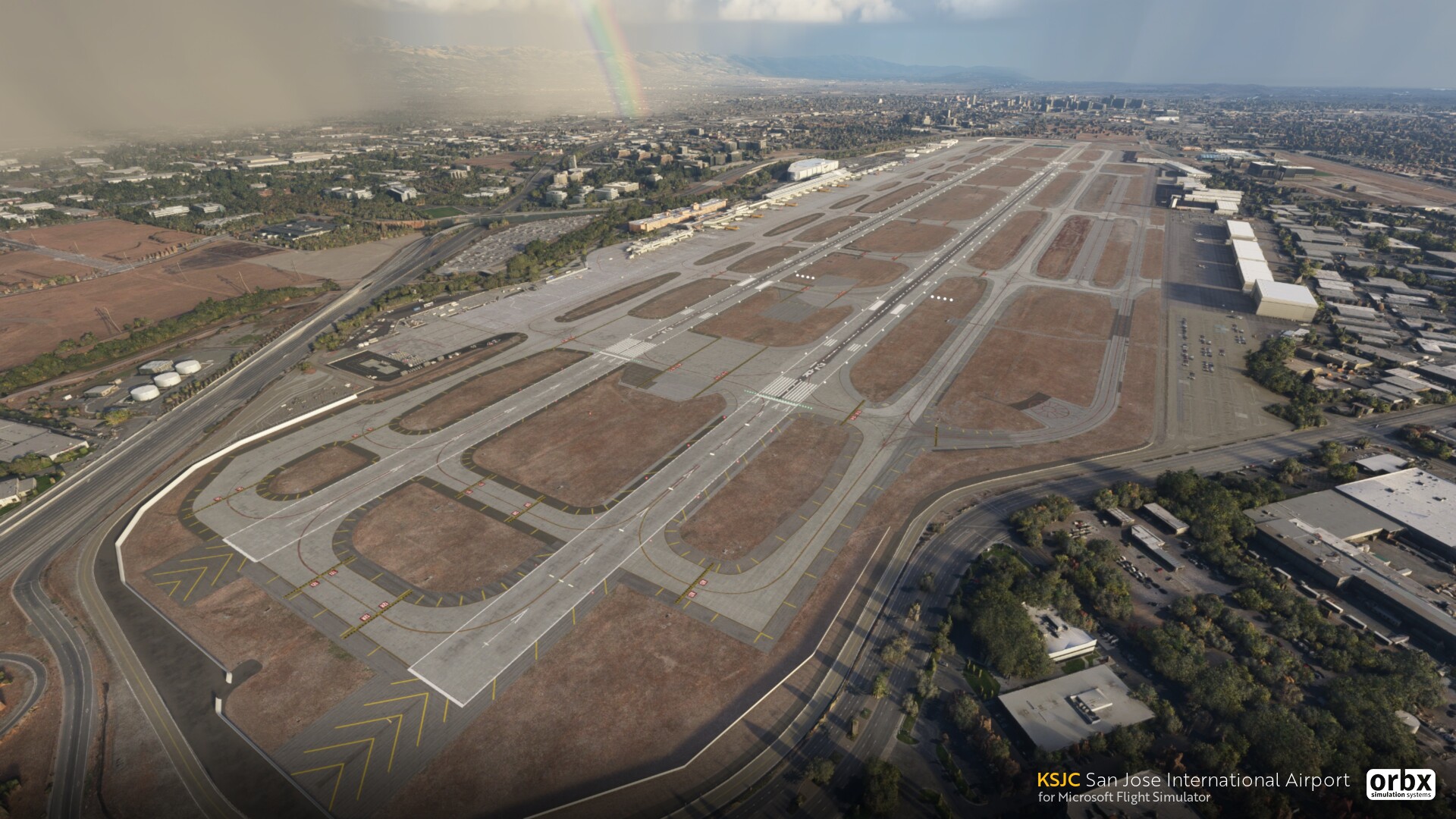 Ksjc Msfs My Final Shots Orbx Preview Announcements Screenshots And Videos Orbx Community