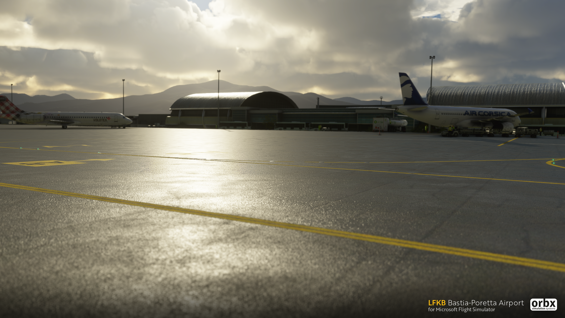 Bastia Poretta Airport For Microsoft Flight Simulator Orbx Preview Announcements Screenshots