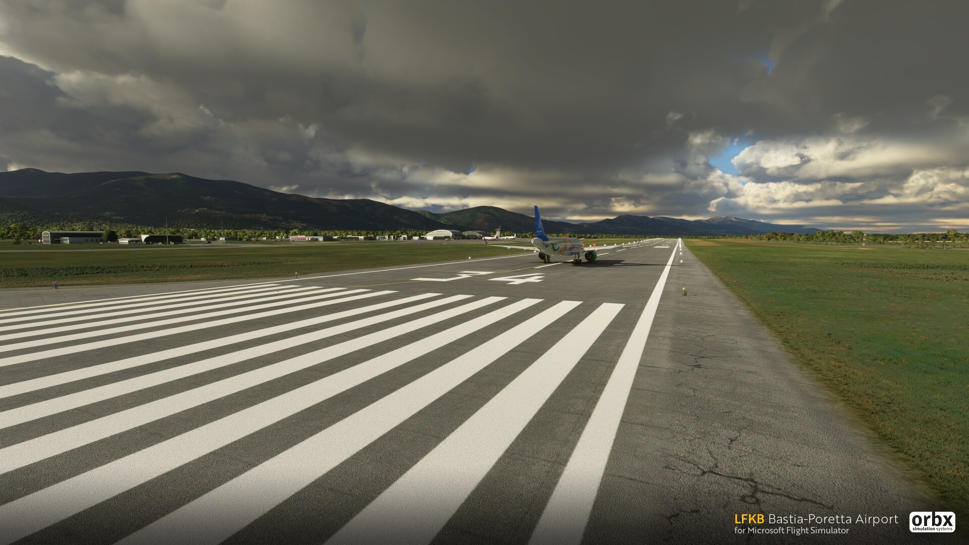 Bastia Poretta Airport Msfs My First Orbx Preview Announcements Screenshots And Videos